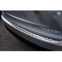Protector Paragolpes Trasero Acero Inox Lexus Nx 2014- &#039;Ribs&#039;
